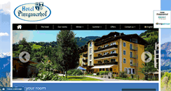 Desktop Screenshot of hotelpinzgauerhof.com