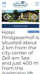 Mobile Screenshot of hotelpinzgauerhof.com
