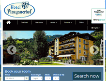 Tablet Screenshot of hotelpinzgauerhof.com